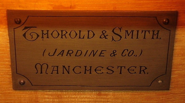 Manufacturer's Plate